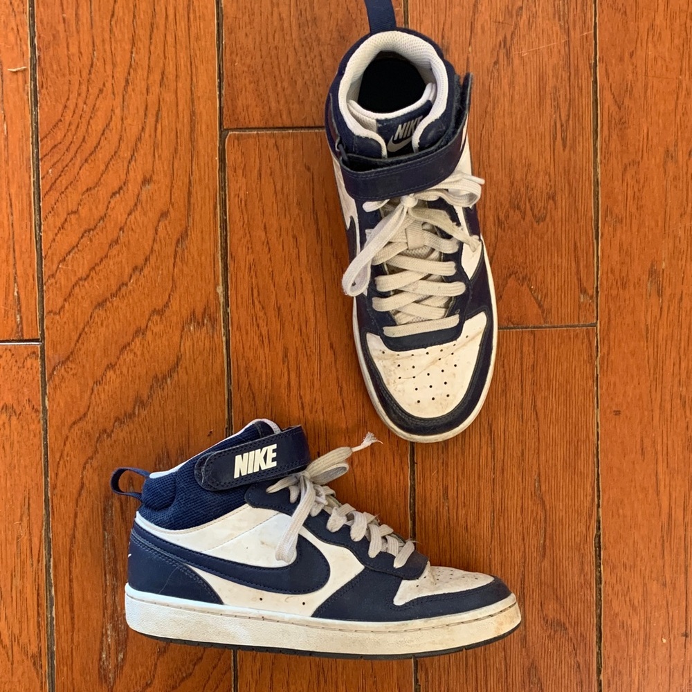 Nike Court Borough Mid 2 Navy Blue